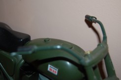 manillar moto verde  geyperman