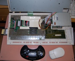 Amiga 1200 y control pad