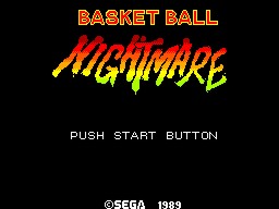 SEGA Basketball Nightmare de Master System