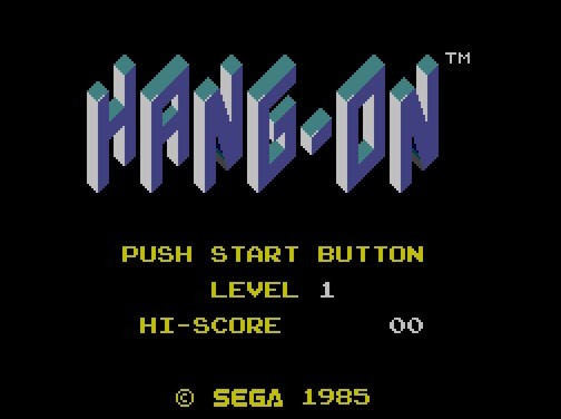  SEGA Hang-On Master System