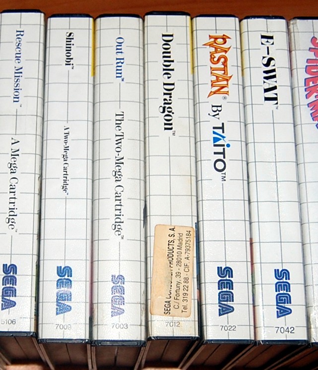  SEGA Master System lomo de juegos