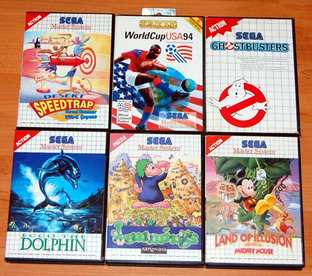  SEGA Master System juegos